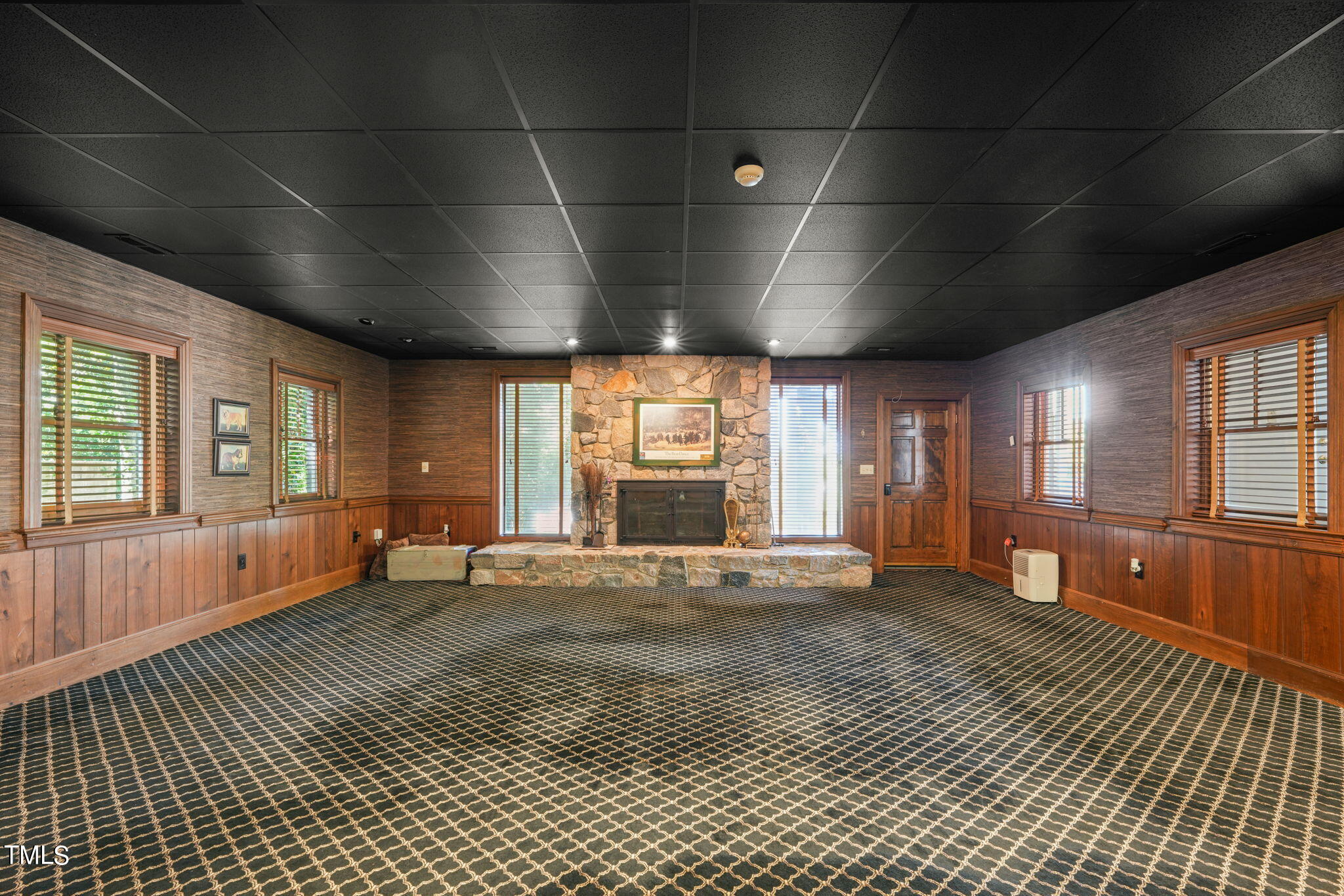 3100 Eton Road Raleigh, NC 27608 - Photo 38 of 45 Full basement with fireplace!