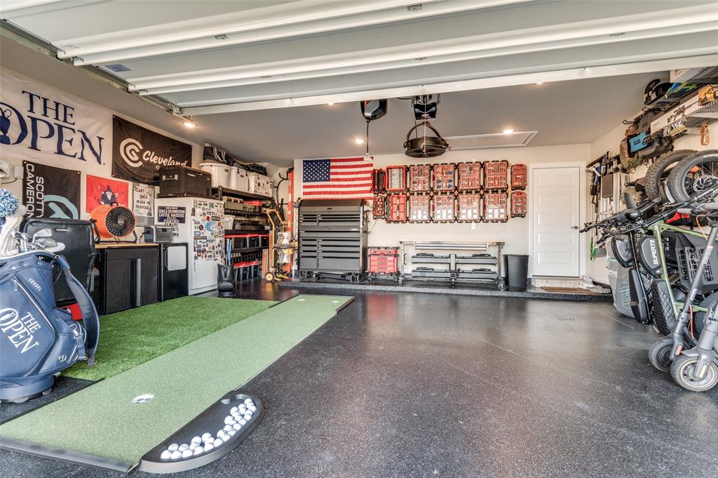 425 Acadia Lane Forney, TX 75126 - Photo 29 of 37 a view of a room with gym equipment