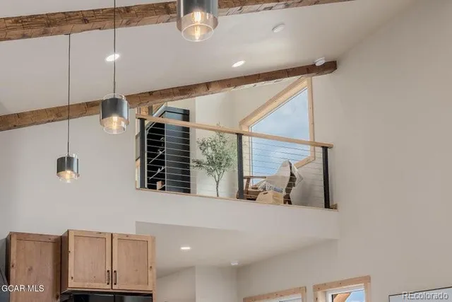 a view of kitchen with furniture and window