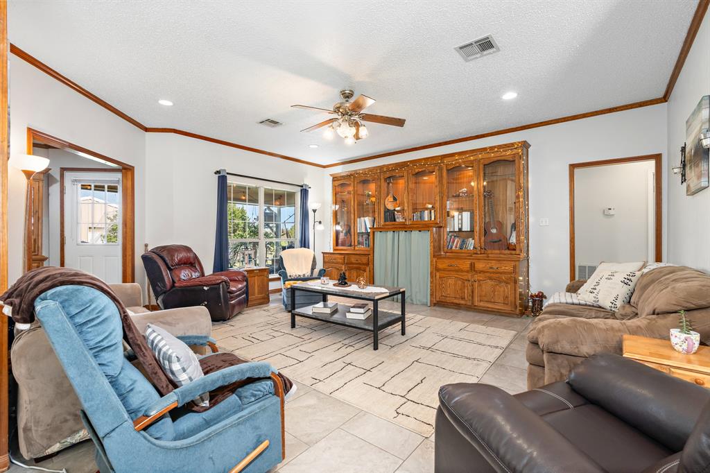 4037 Old Dallas Road Elm Mott, TX 76640 - Photo 7 of 40 a living room with furniture and a large window