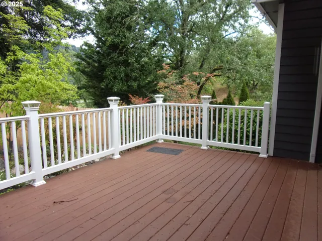 a view of small yard