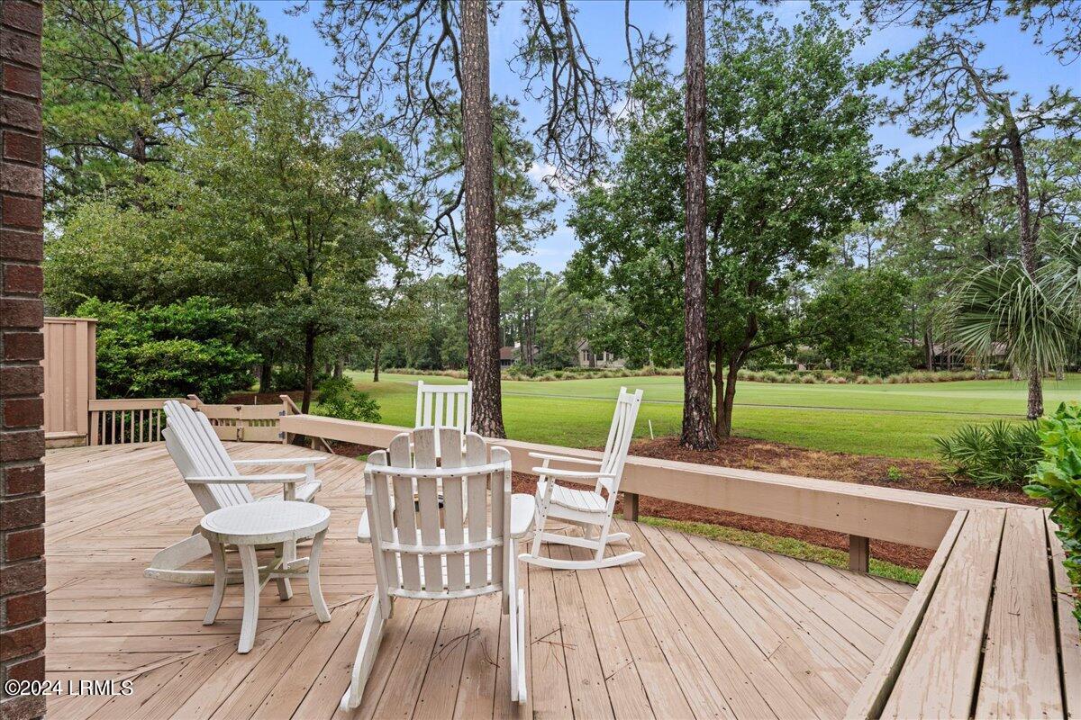 140 Otter Road Hilton Head Island, SC 29928 - Photo 34 of 41 33-Back Patio & Yard