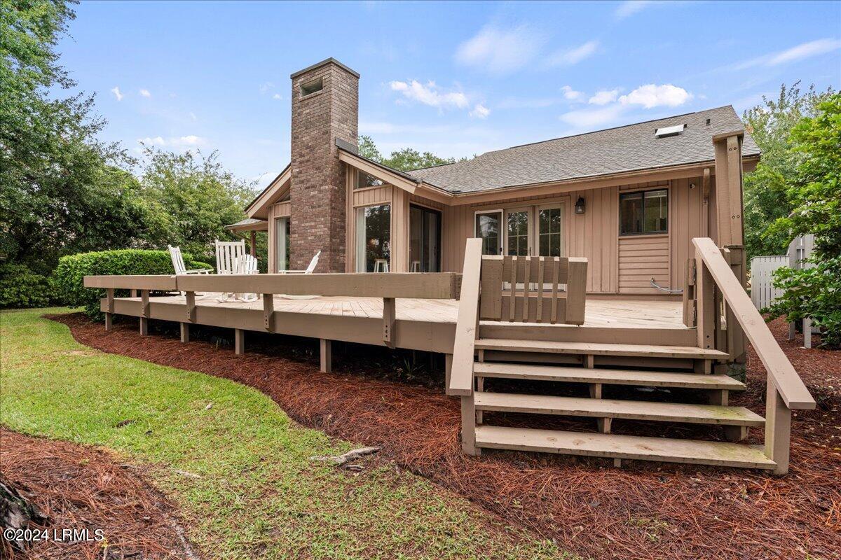 140 Otter Road Hilton Head Island, SC 29928 - Photo 37 of 41 36-Back of Home