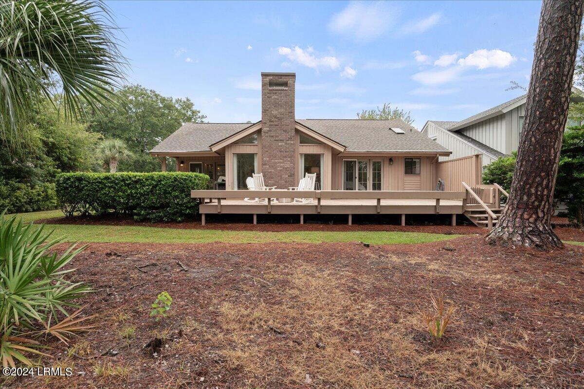 140 Otter Road Hilton Head Island, SC 29928 - Photo 38 of 41 37-Back of Home