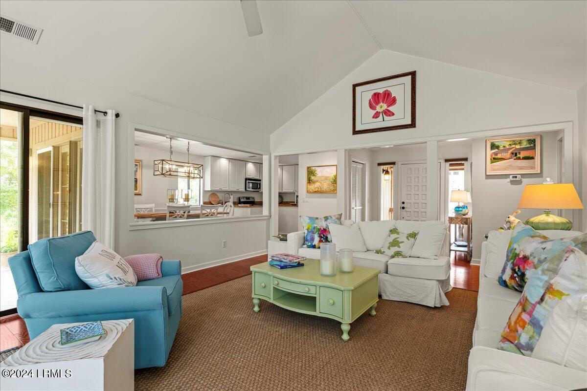 140 Otter Road Hilton Head Island, SC 29928 - Photo 10 of 41 09-Living Room & Dining Room