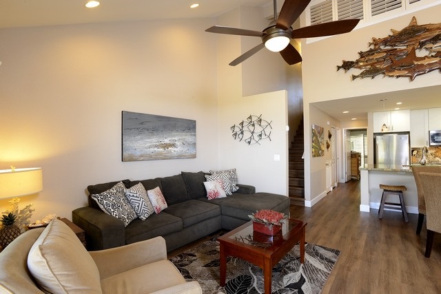 2777 South Kihei Road, Unit A207 Kihei, HI 96753 - Photo 14 of 30 a living room with furniture and a wooden floor