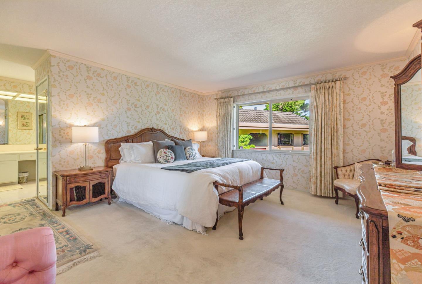 59 Skyline Crest Drive Monterey, CA 93940 - Photo 23 of 55 a bedroom with a bed and a couch