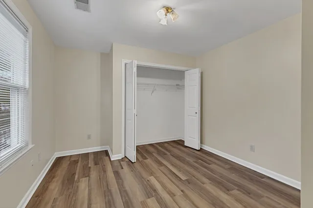 wooden floor in an empty room