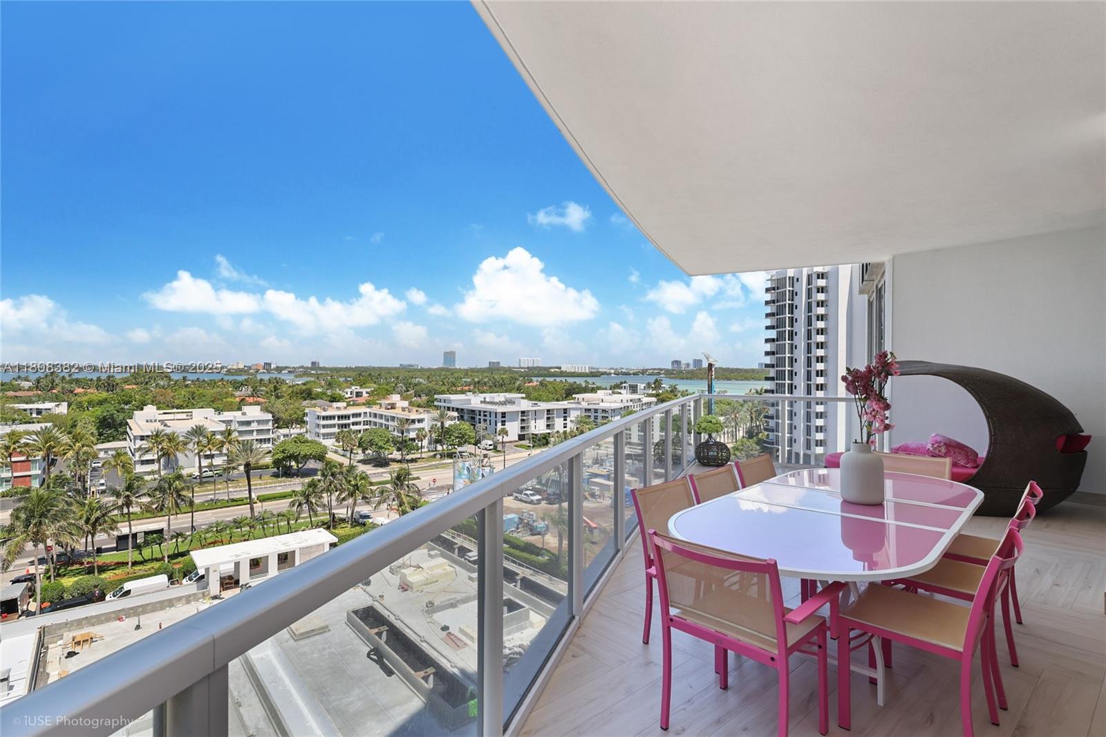 10225 Collins Avenue, Unit 604 Bal Harbour, FL 33154 - Photo 26 of 37 a view of a balcony with an ocean view