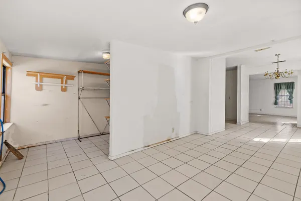 a view of a room & utility room