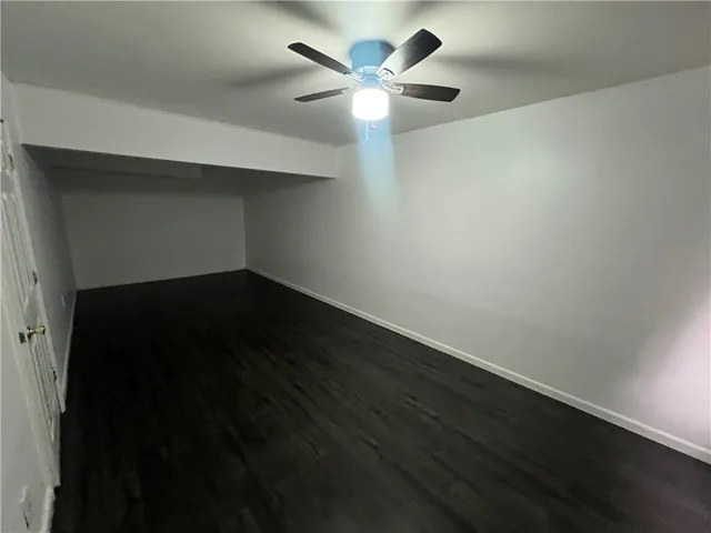 wooden floor in an empty room