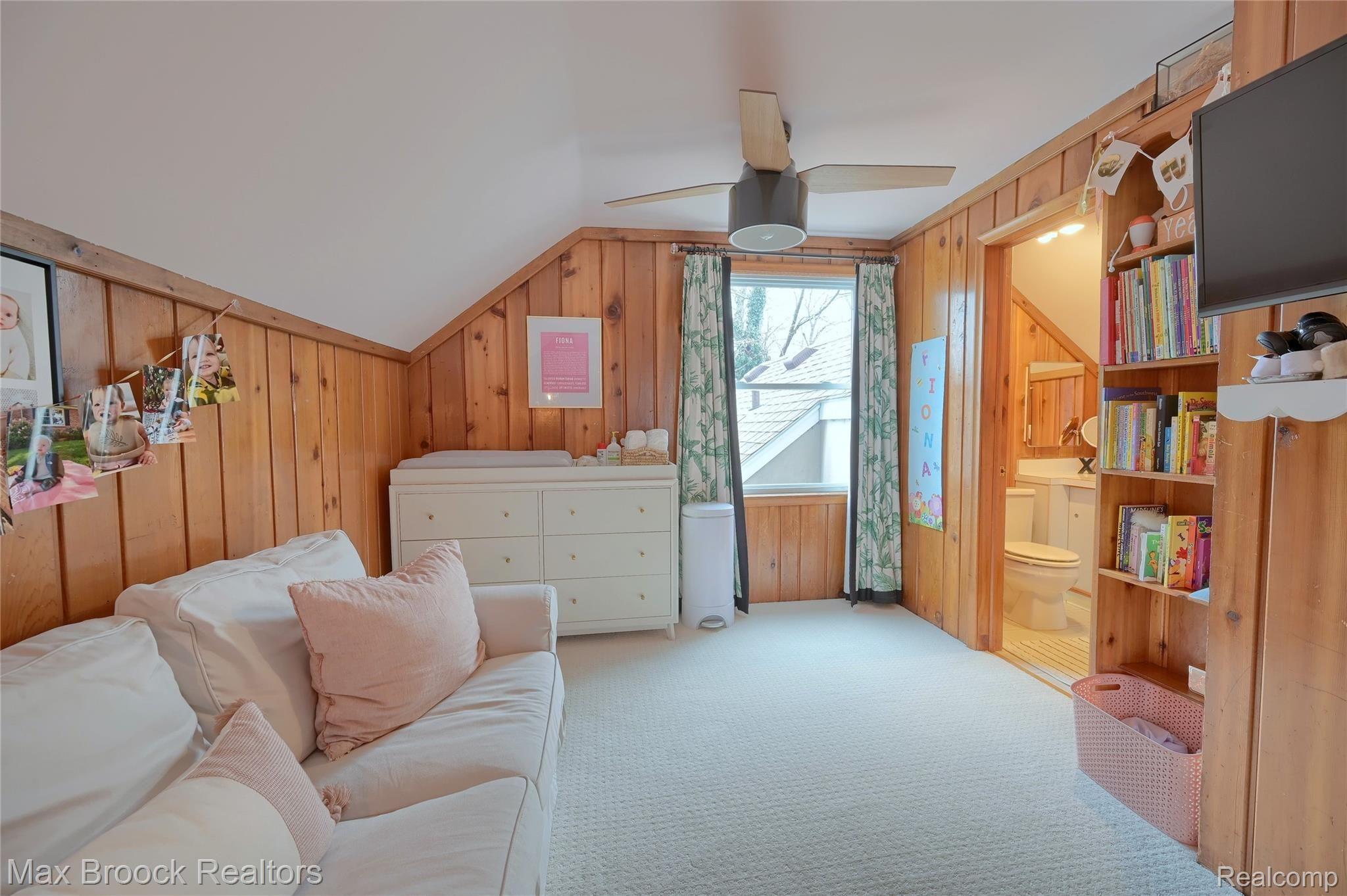 1443 Dorothea Road Berkley, MI 48072 - Photo 20 of 33 Upstairs Bedroom, Currently Used as the Nursery and Sitting Area
