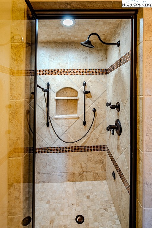 236 Stack Rock Road Elk Park, NC 28622 - Photo 30 of 50 a bathroom with a shower
