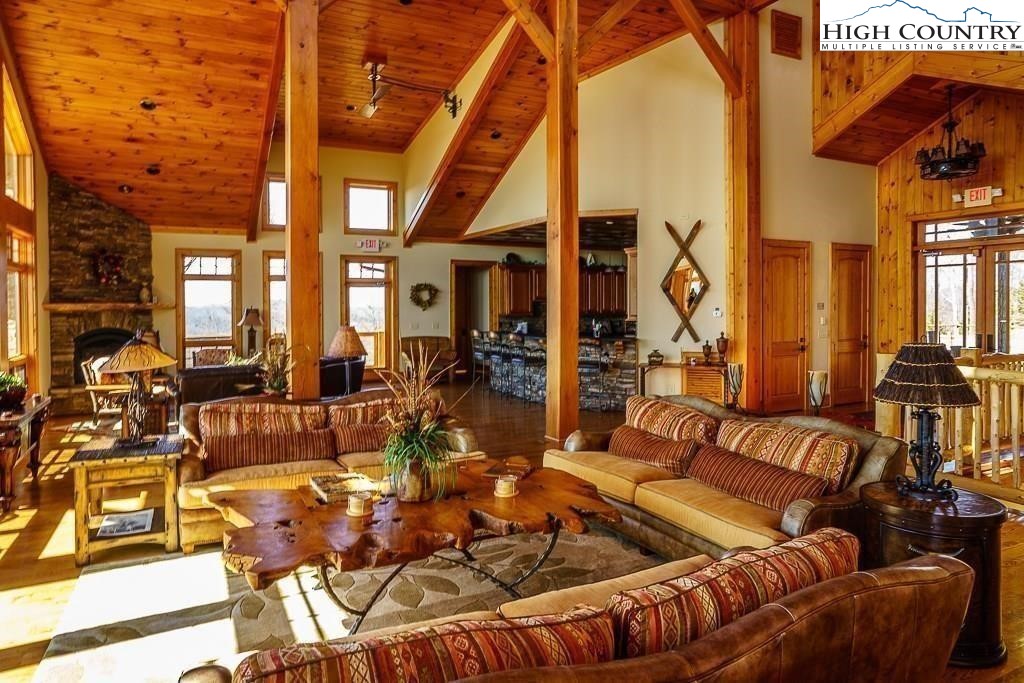 236 Stack Rock Road Elk Park, NC 28622 - Photo 49 of 50 a view of a living room with furniture