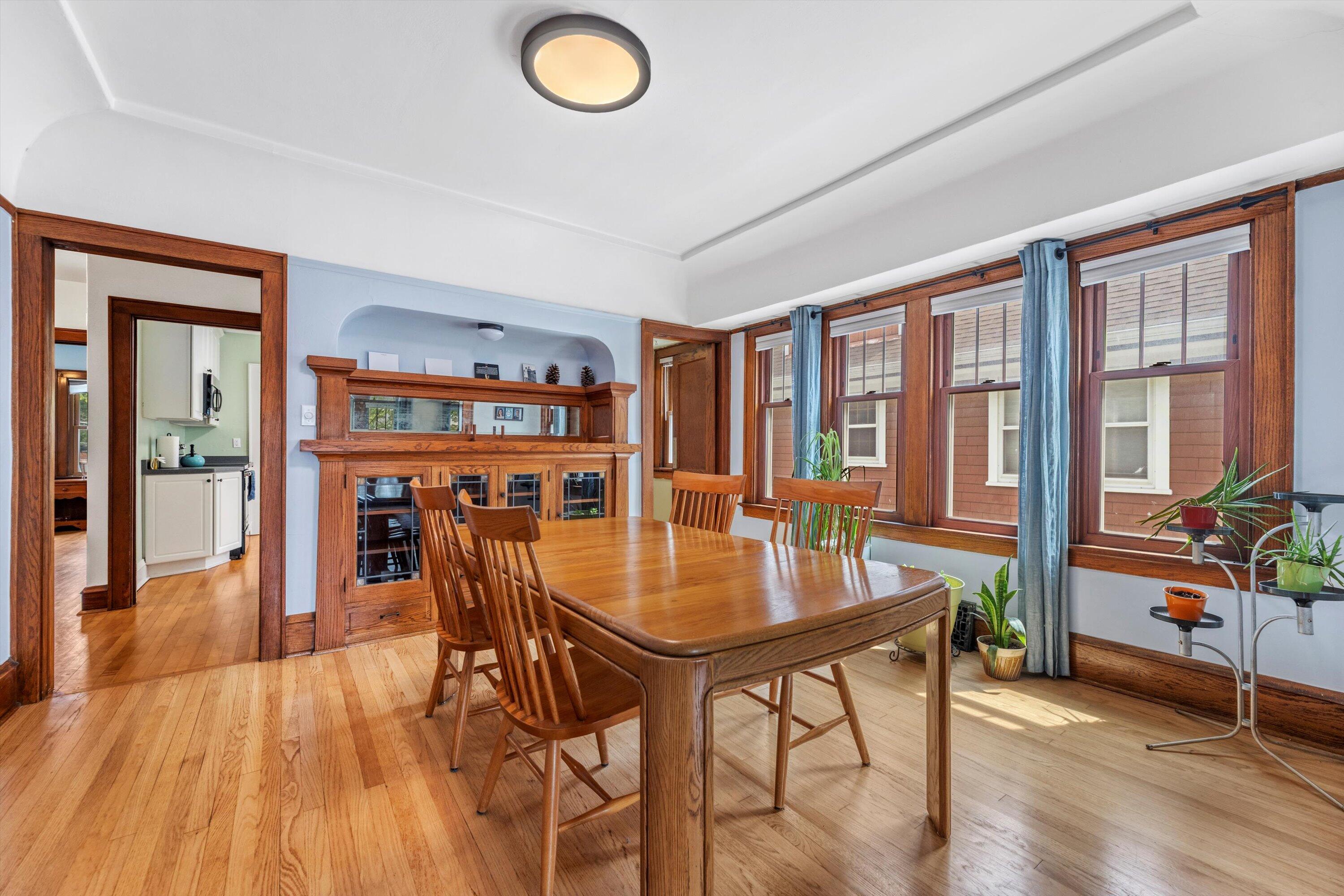 3374 North Cramer Street, Unit 3374 Milwaukee, WI 53211 - Photo 6 of 38 Beautiful wood built-ins!