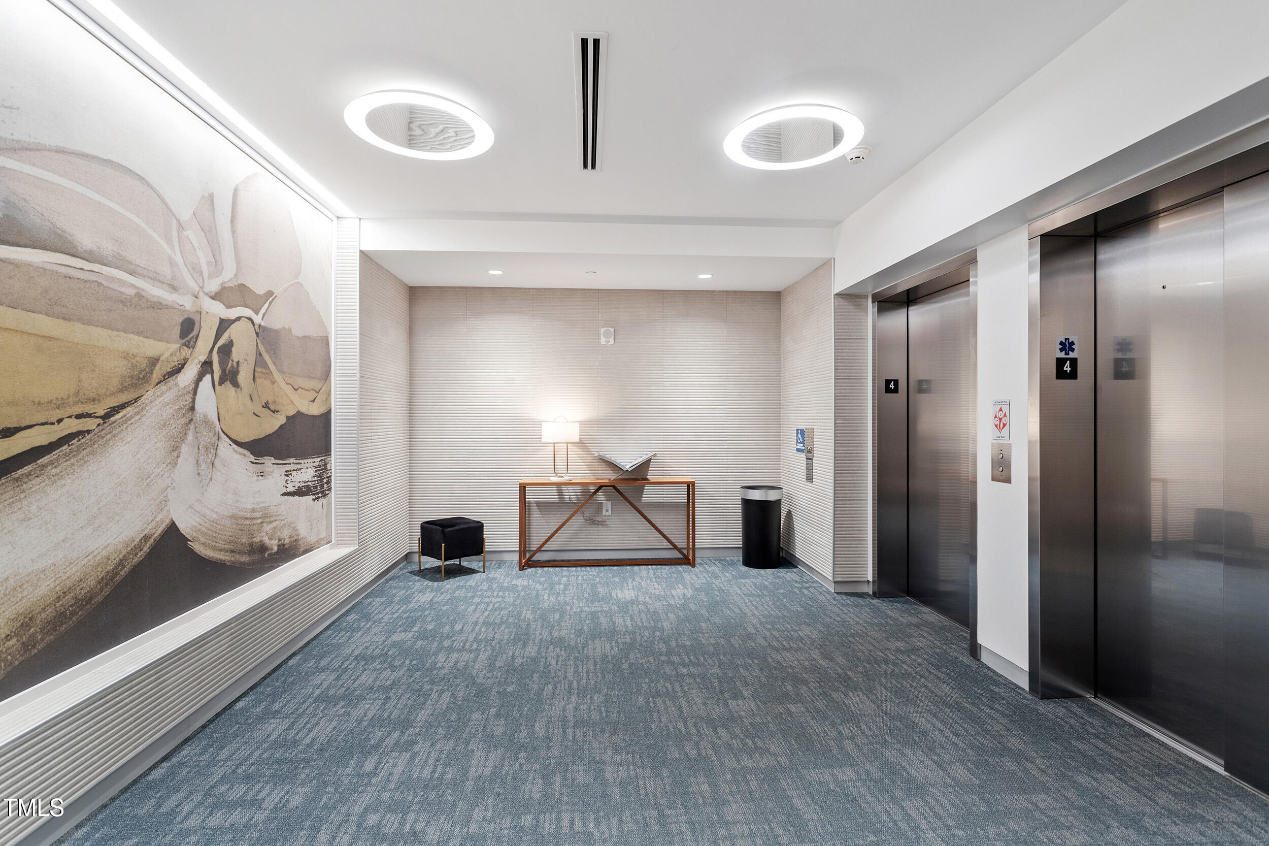 523 South West Street, Unit 404 Raleigh, NC 27601 - Photo 27 of 34 4th Floor Lobby