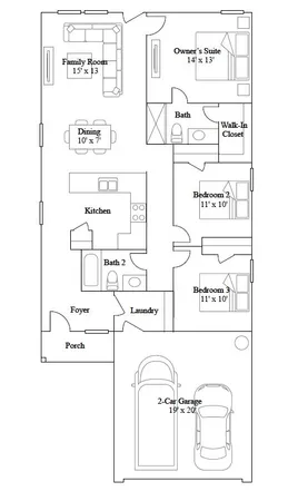 $1,700 | 3014 Mallorca Drive, Conroe, TX 77301
