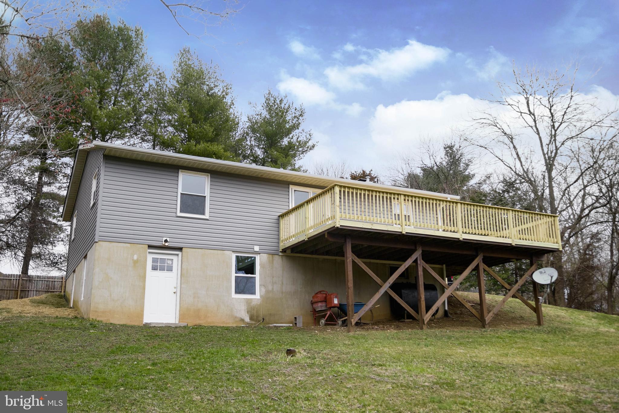 2129 Flag Marsh Road Mount Airy, MD 21771 - Photo 21 of 26 Back of House with new Siding & Deck