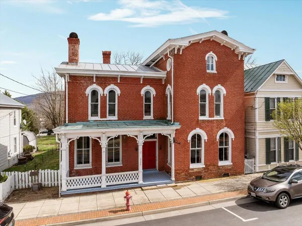 a view of front door