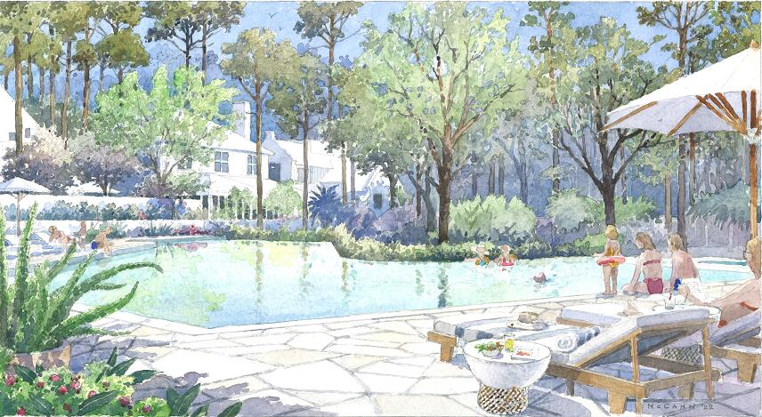 90 Whitten Way Inlet Beach Inlet Beach, FL 32461 - Photo 14 of 26 a view of a swimming pool with a patio