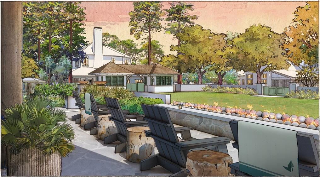 90 Whitten Way Inlet Beach Inlet Beach, FL 32461 - Photo 10 of 26 a view of a chairs and table in the backyard