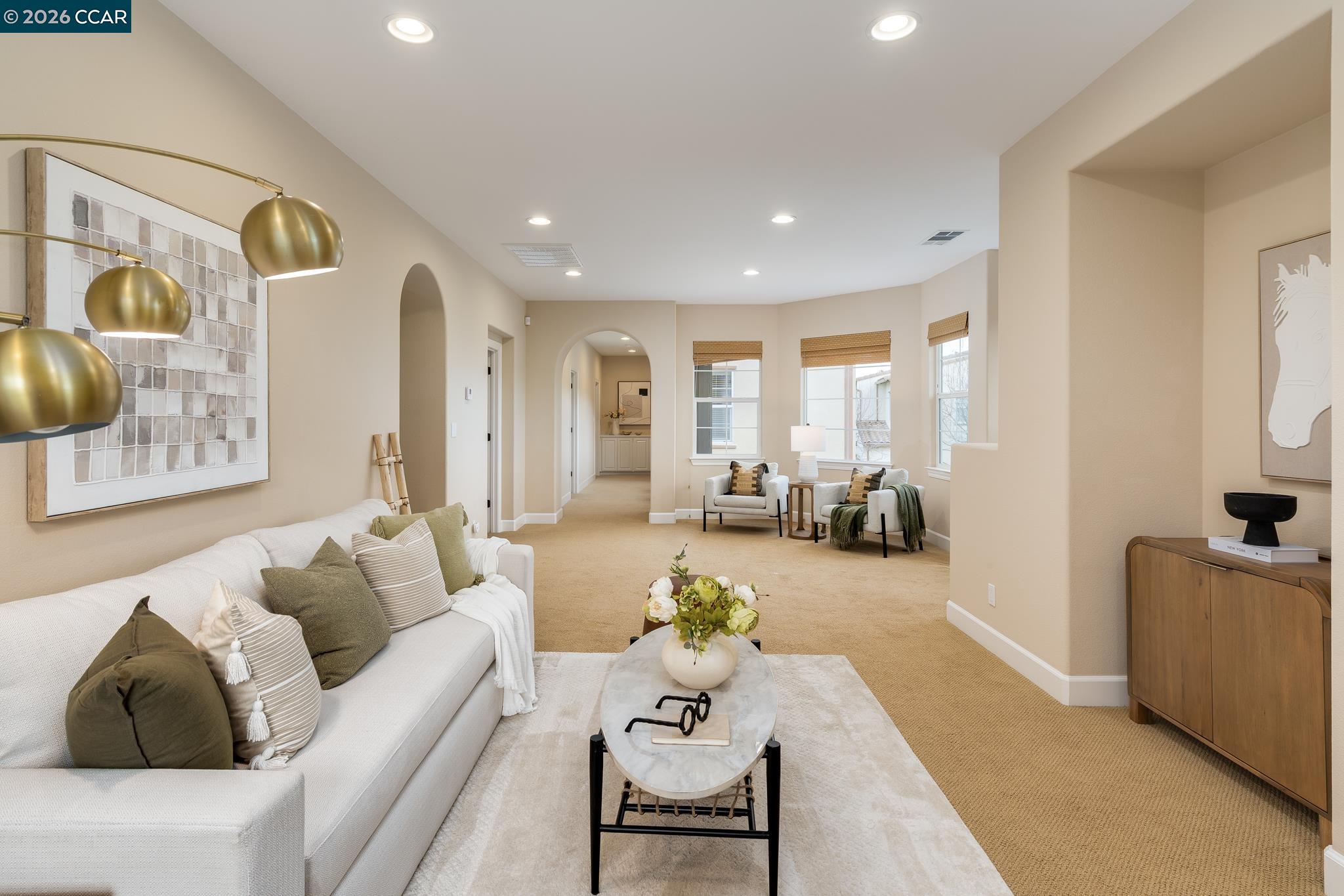 5058 Holborn Way San Ramon, CA 94582 - Photo 15 of 46 a living room with furniture and a large window