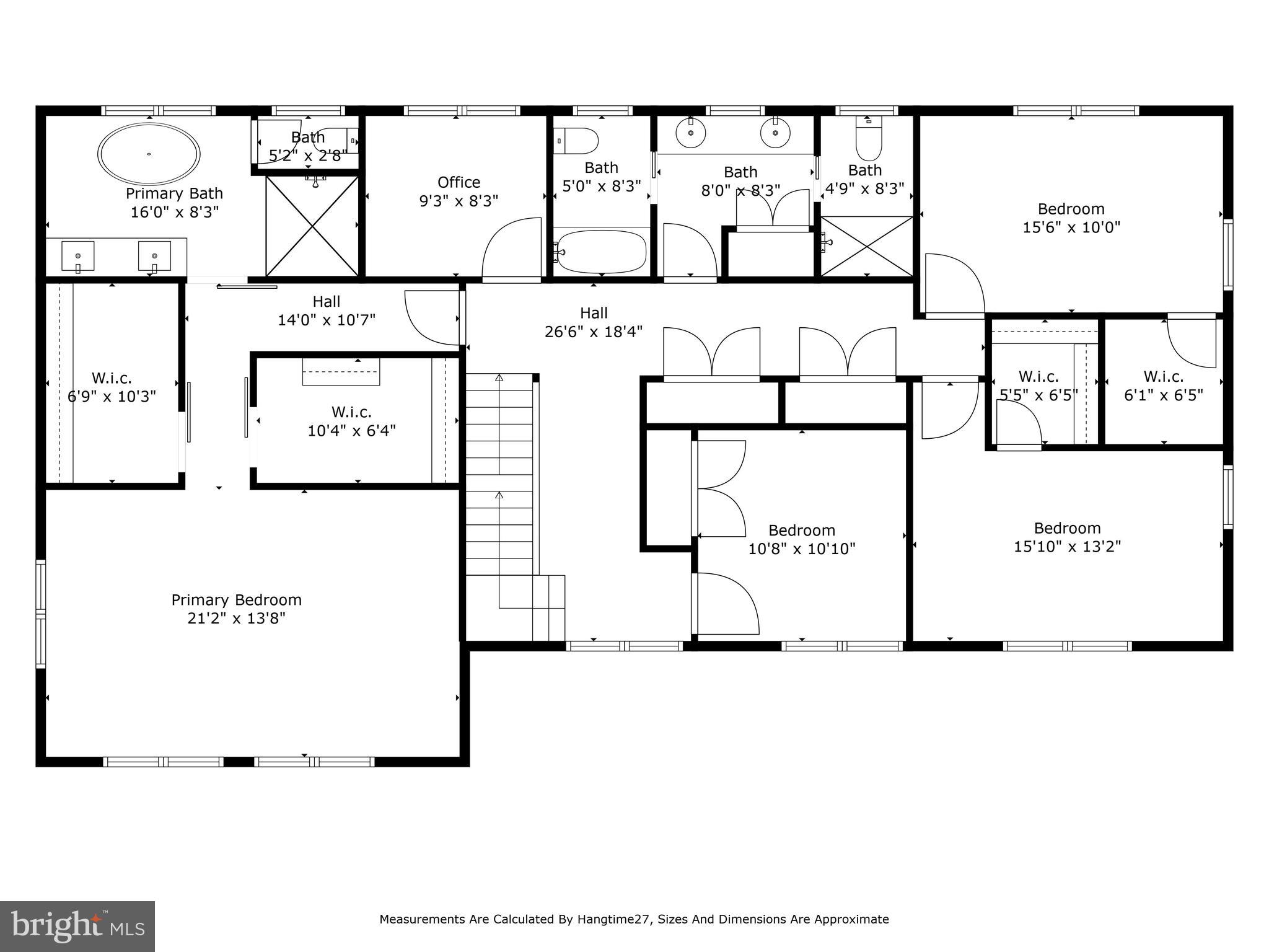 8 Brainerd Drive Cranbury, NJ 08512 - Photo 53 of 55 Floor Plan 2nd FLoor