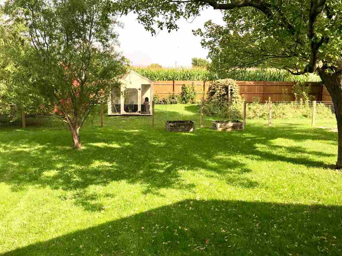 5206 North Woodburn Road Byron, IL 61010 - Photo 22 of 25 a view of a garden