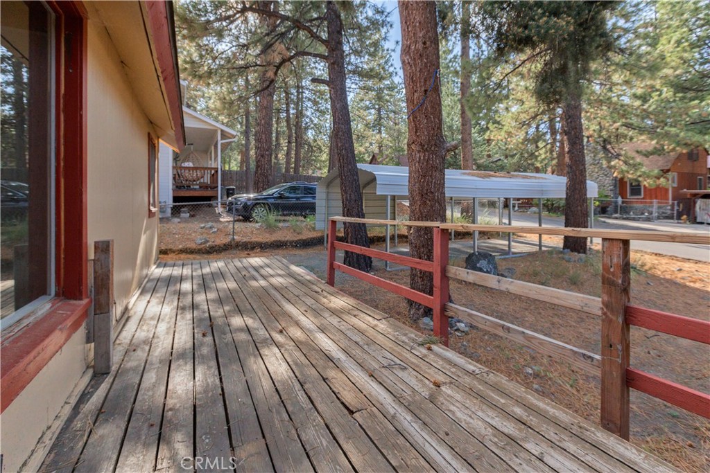 1777 Sparrow Road Wrightwood, CA 92397 - Photo 38 of 44 a view of outdoor space and deck