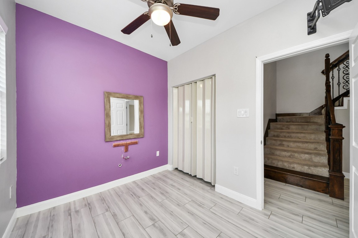 2608 Bostic Street Houston, TX 77093 - Photo 31 of 37 a view of empty room with wooden floor
