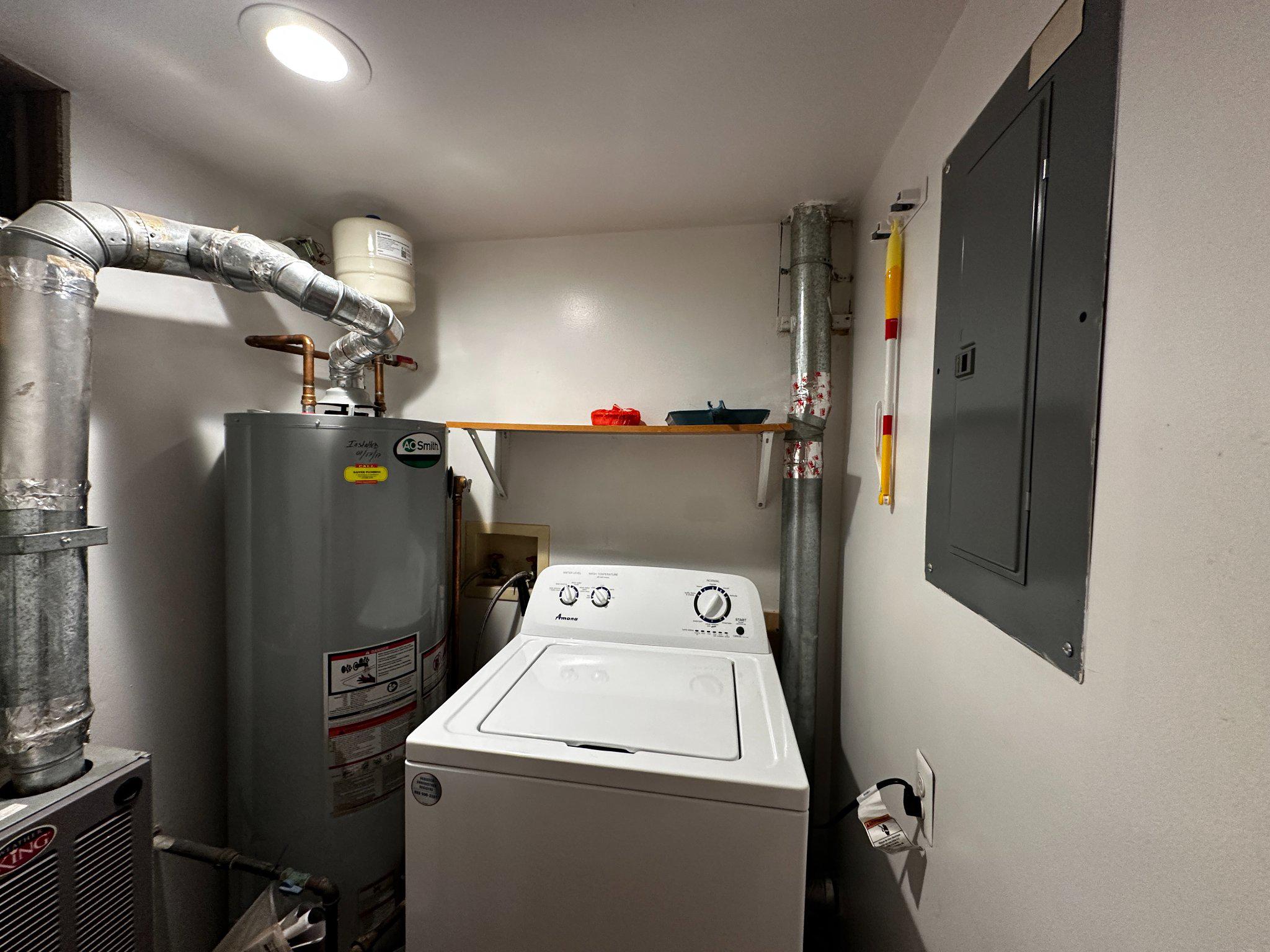 1527 West 36th Street Baltimore, MD 21211 - Photo 12 of 26 a utility room with dryer and washer