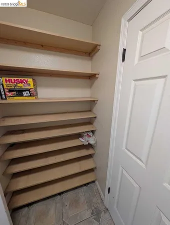 a view of a closet