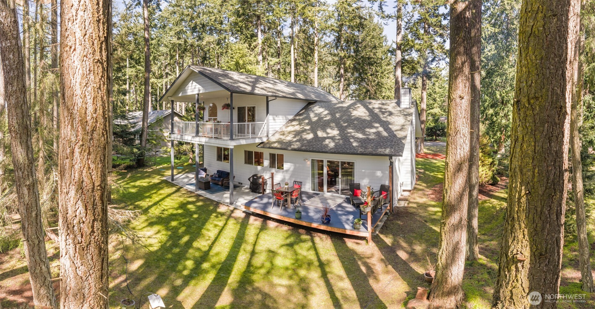 31 Josephine Place Sequim, WA 98382 - Photo 36 of 40 a view of house with swimming pool outdoor seating