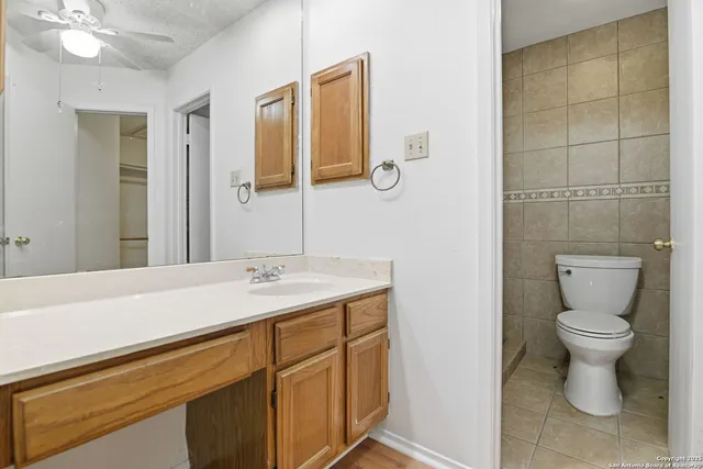 a bathroom with a sink and a toilet