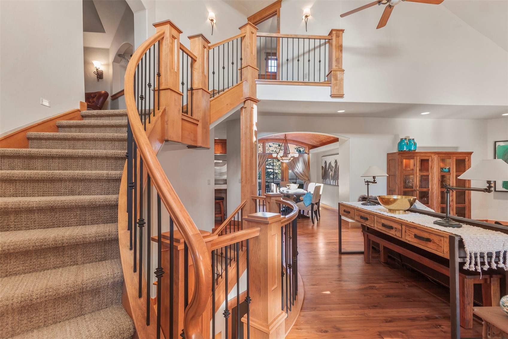 780 Penstemon Road Keystone, CO 80435 - Photo 2 of 40 When entering this home ..... Check out the beautiful curved stairway