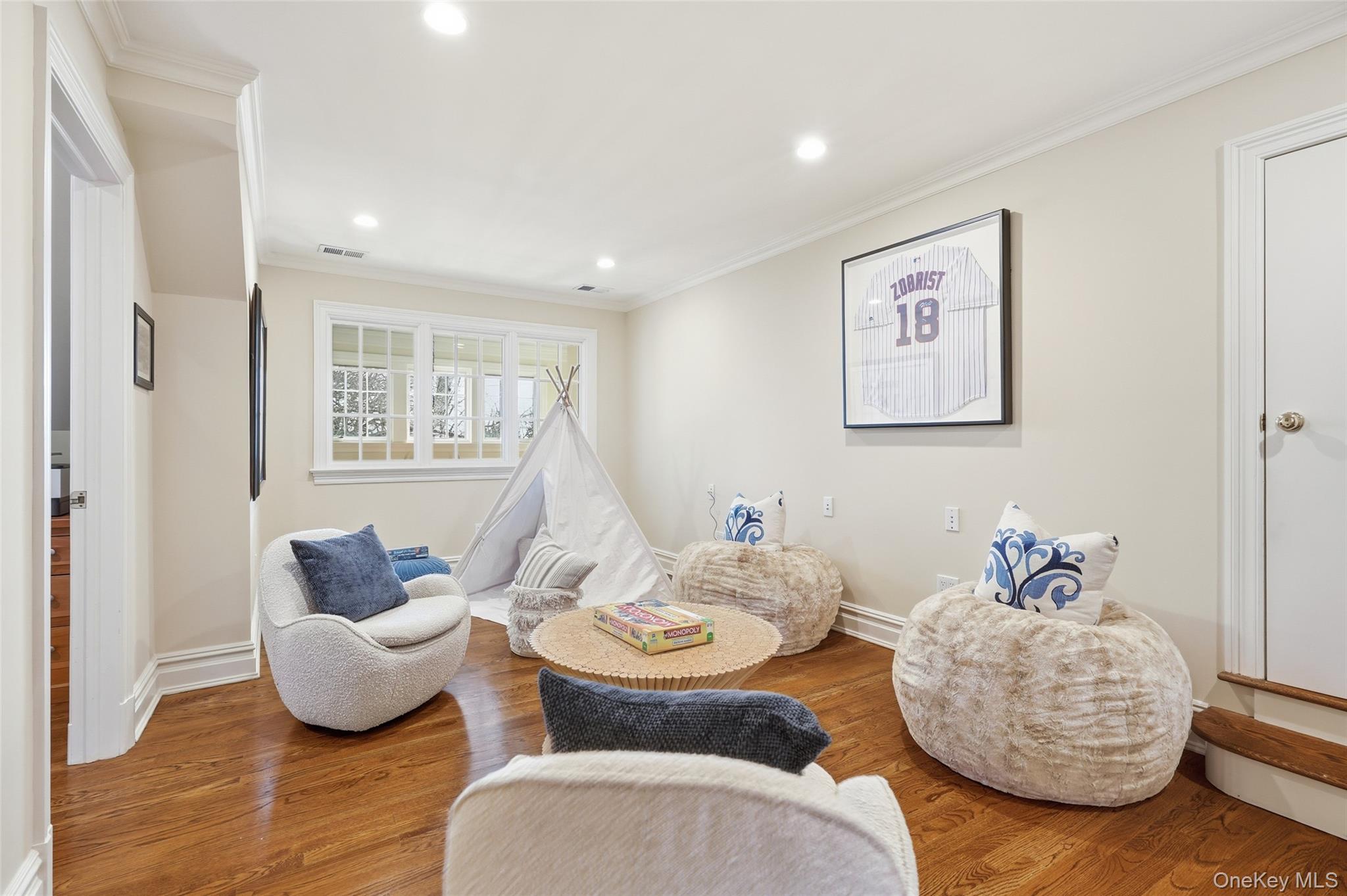 365 Grace Church Street Rye, NY 10580 - Photo 27 of 44 2nd Floor Lounge/Recreation Space and door to walk-in large heated and cooled Storage Room