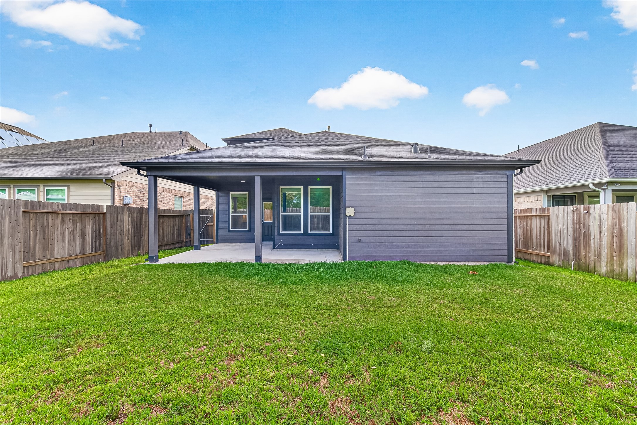 2142 Reed Cave Lane Spring, TX 77386 - Photo 45 of 50 a front view of a house with a garden
