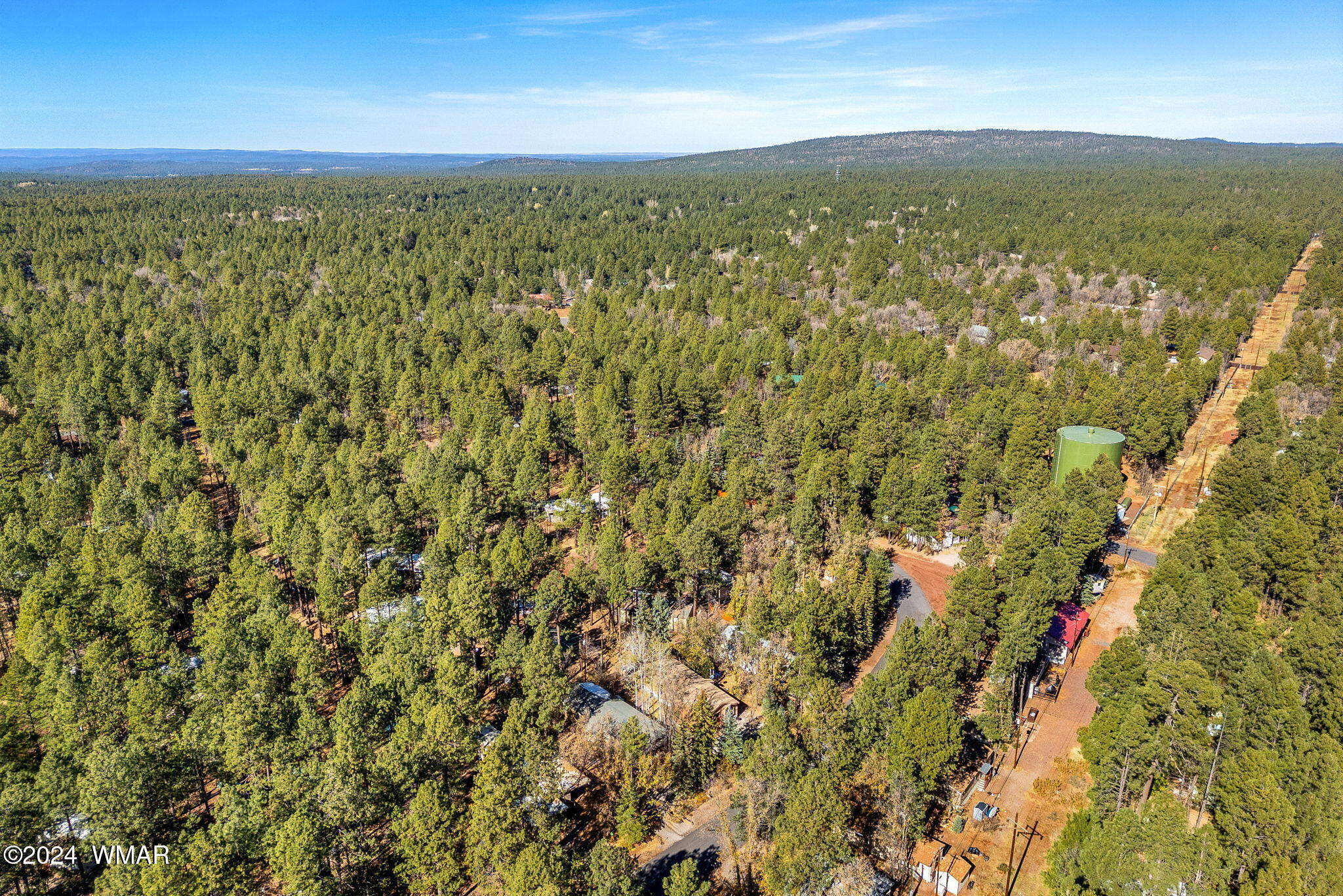 4286 East Blue Ridge Loop Pinetop, AZ 85935 - Photo 28 of 29 a view of a city with an outdoor space