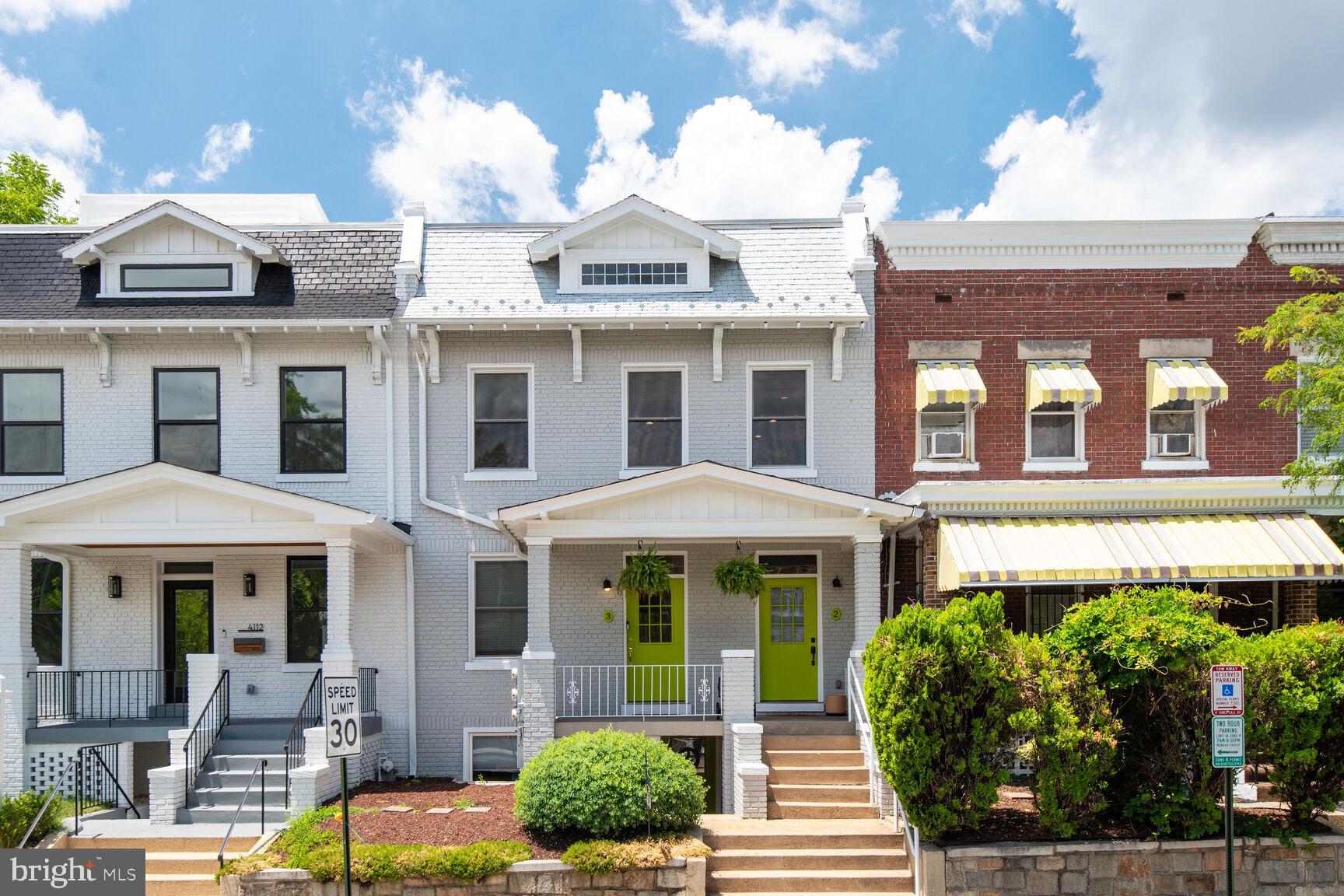 4114 New Hampshire Avenue Northwest, Unit 3 Washington, DC 20011 - Photo 1 of 29 The feel of a rowhouse but condo living!