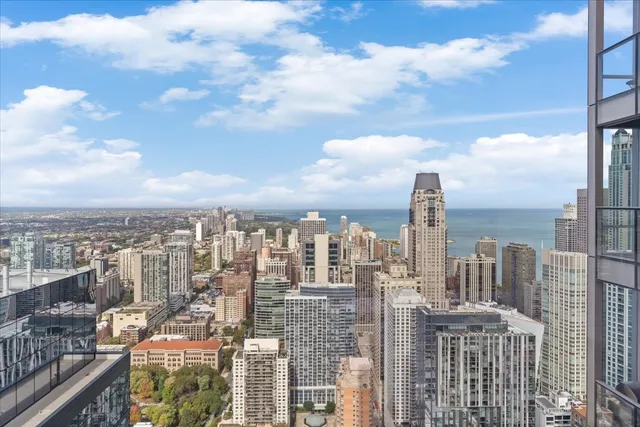 a view of a city with buildings