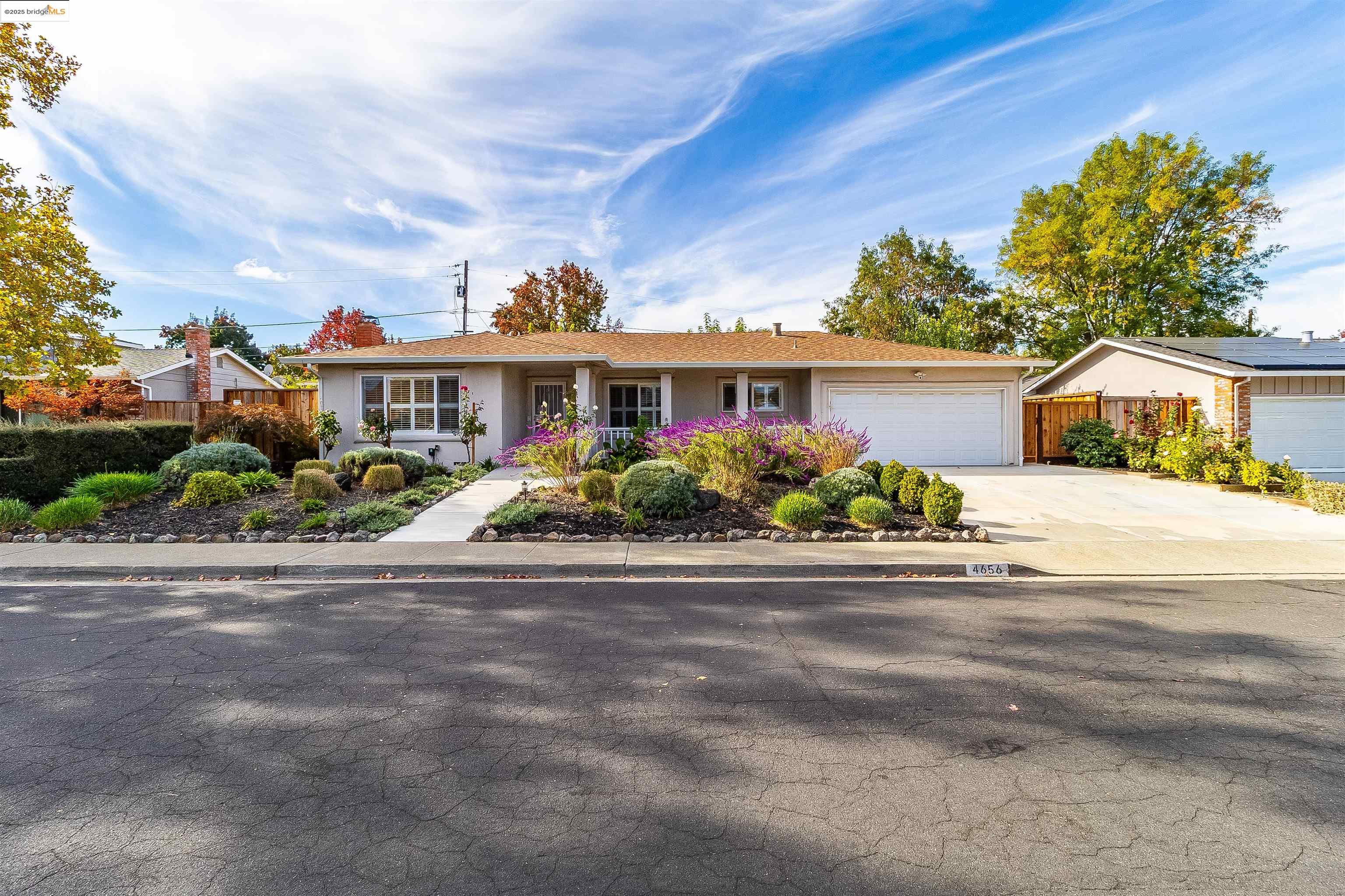 4656 Benbow Court Concord, CA 94521 - Photo 2 of 32 front view of house with potted plants