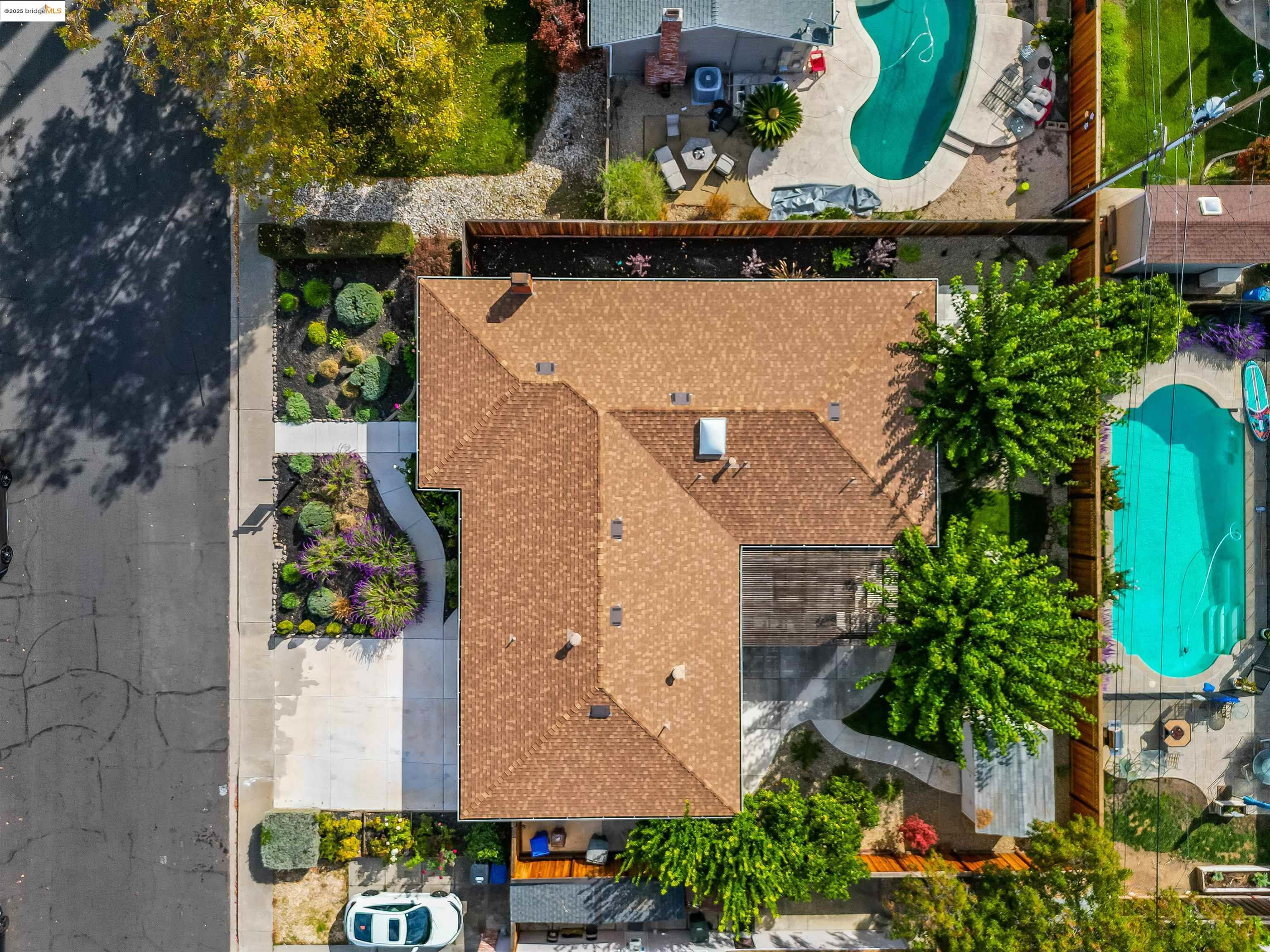 4656 Benbow Court Concord, CA 94521 - Photo 30 of 32 an aerial view of a house