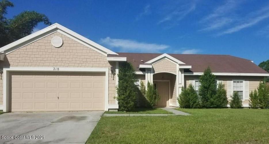 218 San Remo Road Southwest Palm Bay, FL 32908 - Photo 1 of 40 218 front