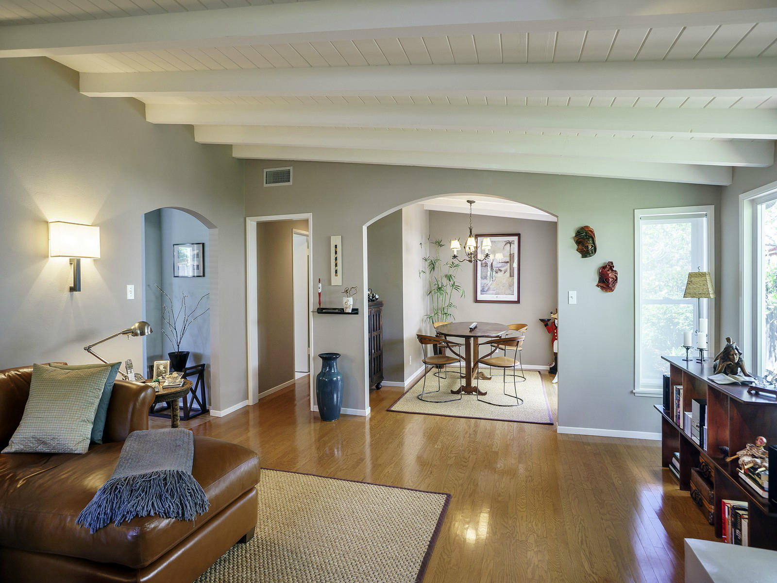 343 Cooper Road Santa Barbara, CA 93109 - Photo 2 of 6 a living room with furniture and wooden floor