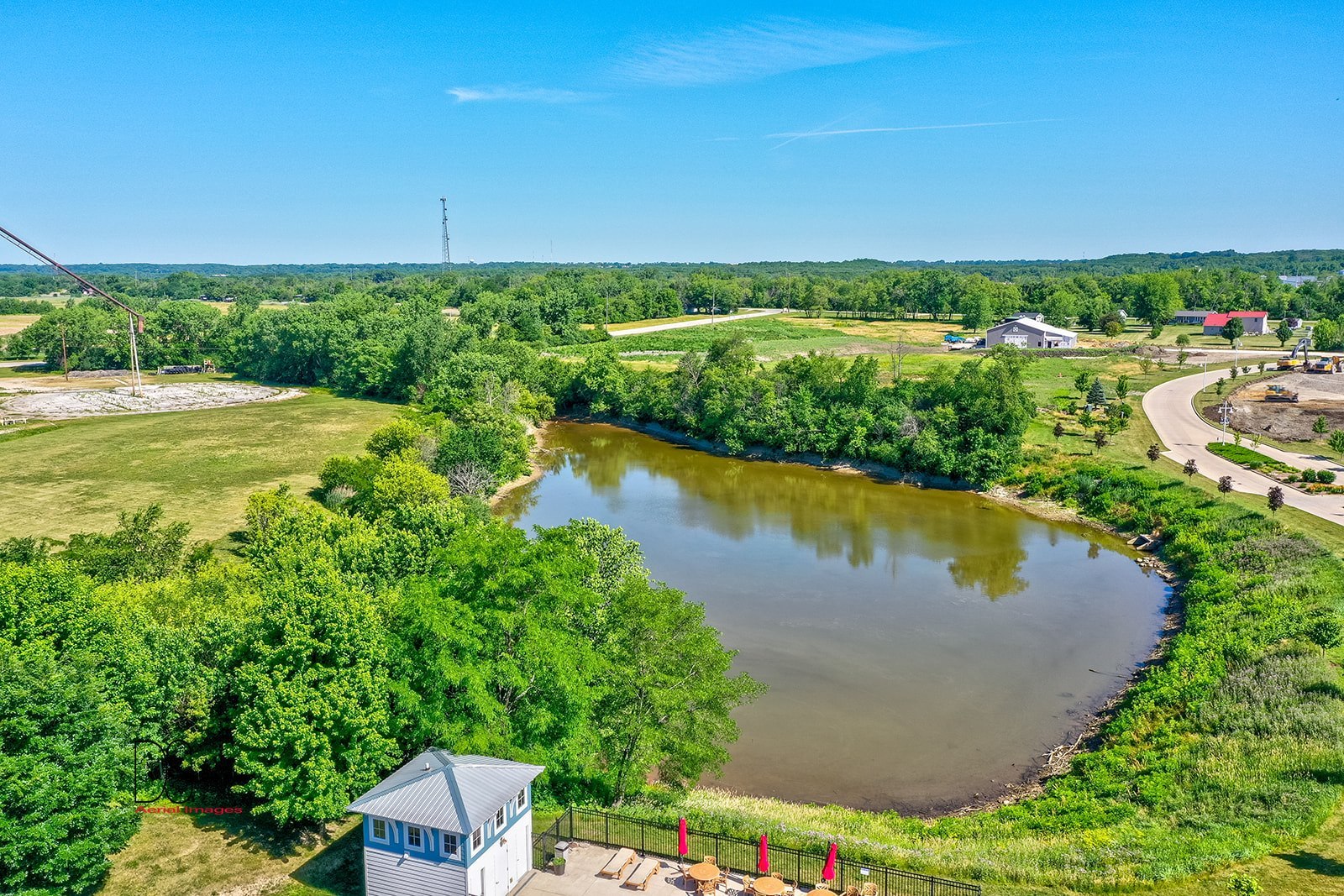 4 Pelican Landing Ottawa, IL 61350 - Photo 13 of 29 a view of a lake with a yard and lake view