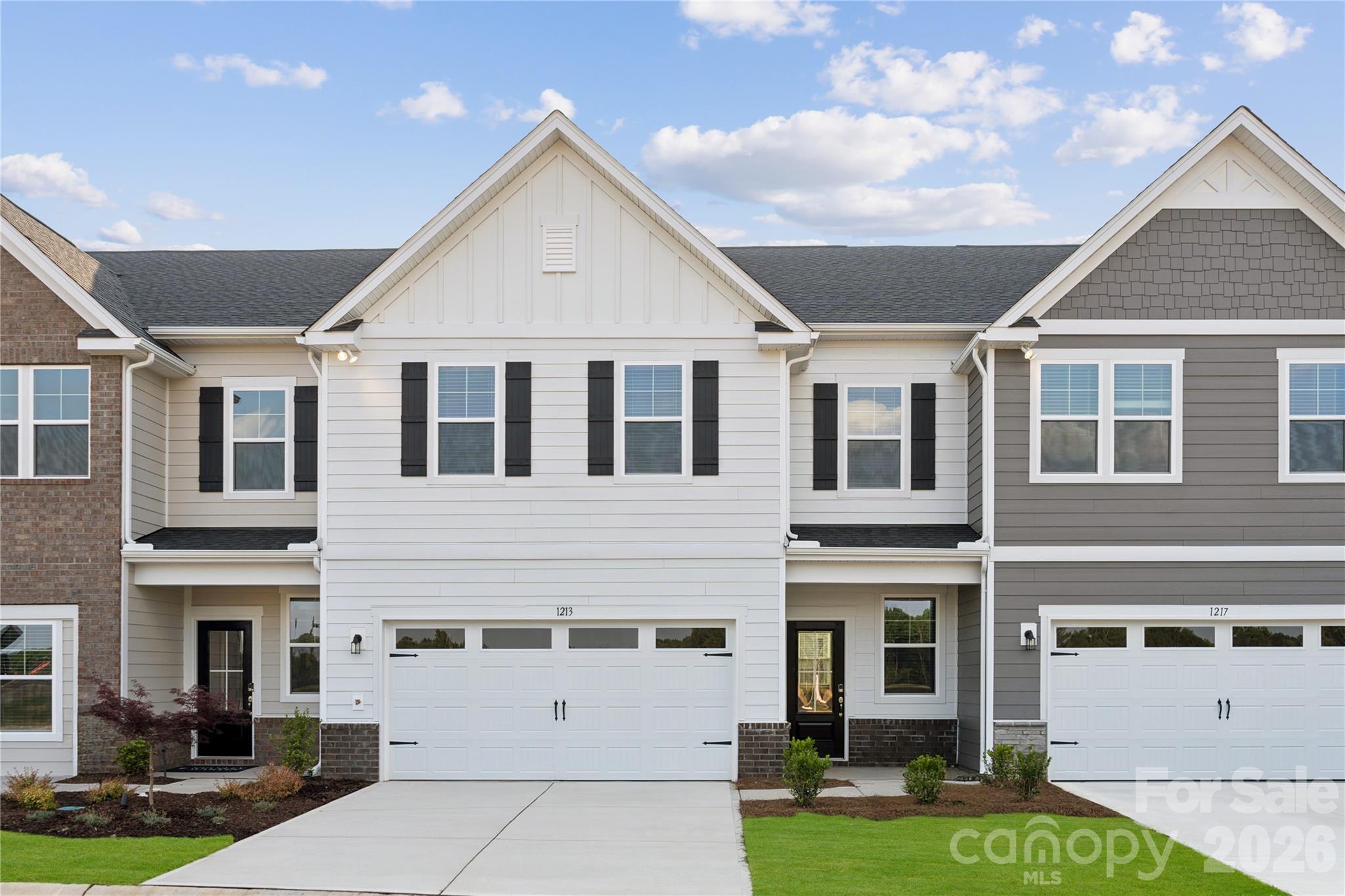 1309 Margo Mannor Fort Mill, SC 29708 - Photo 1 of 33 a view of a white house with lots of windows and a yard