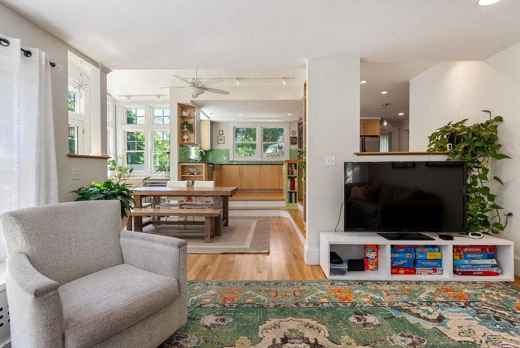 260 Glen Road Weston, MA 02493 - Photo 19 of 42 a living room with furniture and a flat screen tv