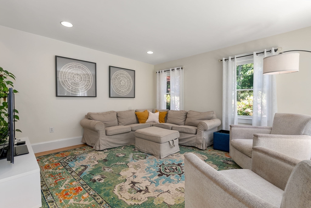 260 Glen Road Weston, MA 02493 - Photo 20 of 42 a living room with furniture and a large window