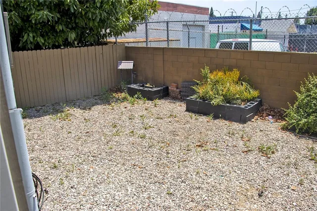 a view of a hallway with entryway