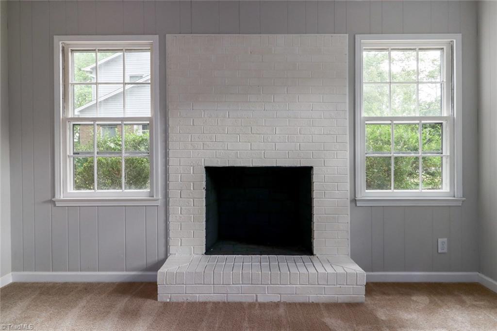 2210 Waynick Street High Point, NC 27265 - Photo 18 of 28 Fireplace in downstairs den